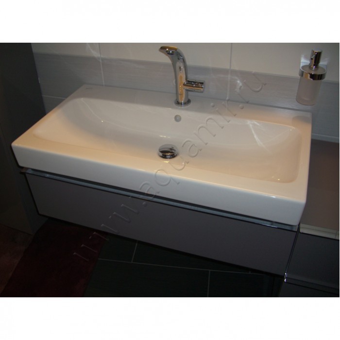 Раковина мебельная накладная Geberit iCon 90 см 124090000 в интерьере