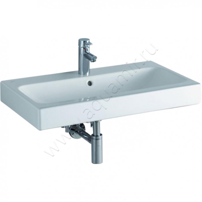 Раковина мебельная накладная Geberit iCon 90 см 124090000 в интерьере