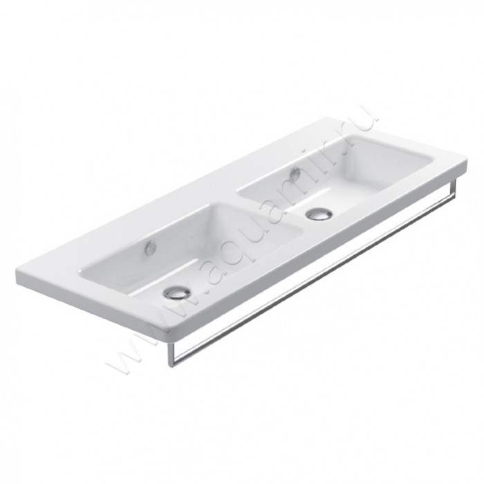 Раковина подвесная Catalano New Light 125 см, фарфор, белый глянец/bianco 1125LI00 в интерьере