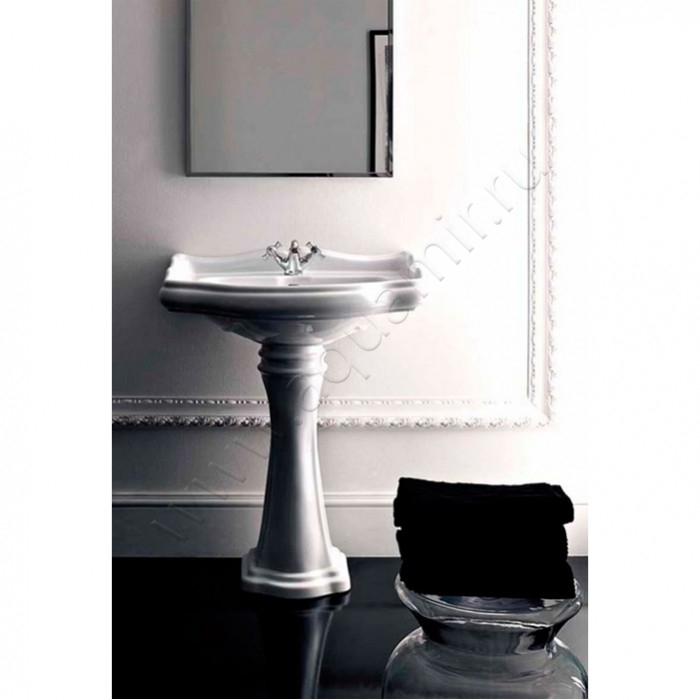 Раковина подвесная Kerasan Retro 73 см 104701 в интерьере