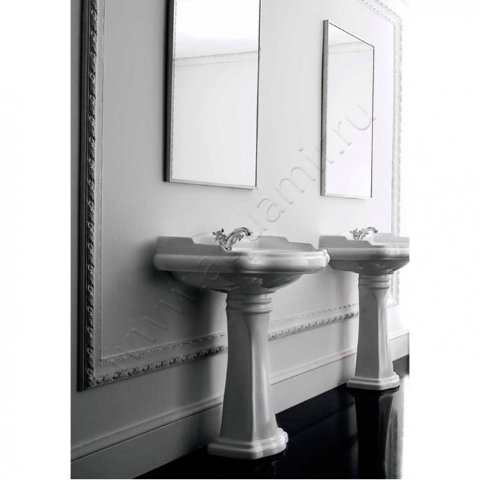 Раковина подвесная Kerasan Retro 73 см 104701 в интерьере