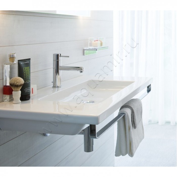 Раковина подвесная Laufen Living Square 90 см 8164330001041 в интерьере