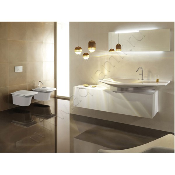 Биде подвесное Jacob Delafon Stillness E130400 в интерьере