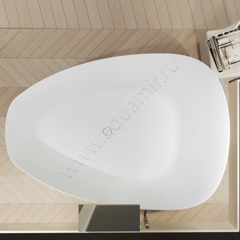 Ванна из минерального литья Riho Toledo 158x110 BS55005 в интерьере