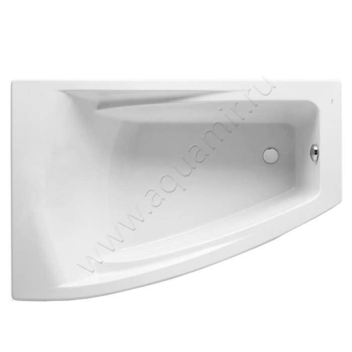 Акриловая ванна Roca Hall 150x100 угловая ZRU9302864 в интерьере