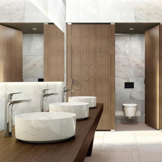 Раковина-чаша накладная Roca Inspira 37 см 7327523000 в интерьере