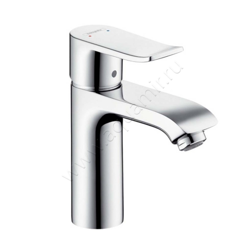 Смеситель для раковины Hansgrohe Metris 31203000 в интерьере