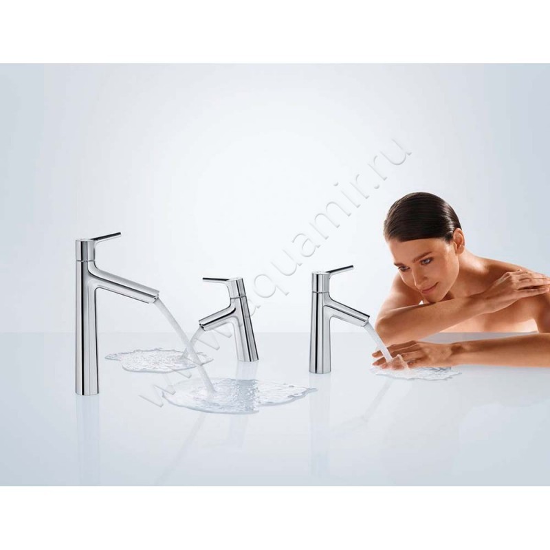 Смеситель для раковины Hansgrohe Talis S хром 72023000 в интерьере