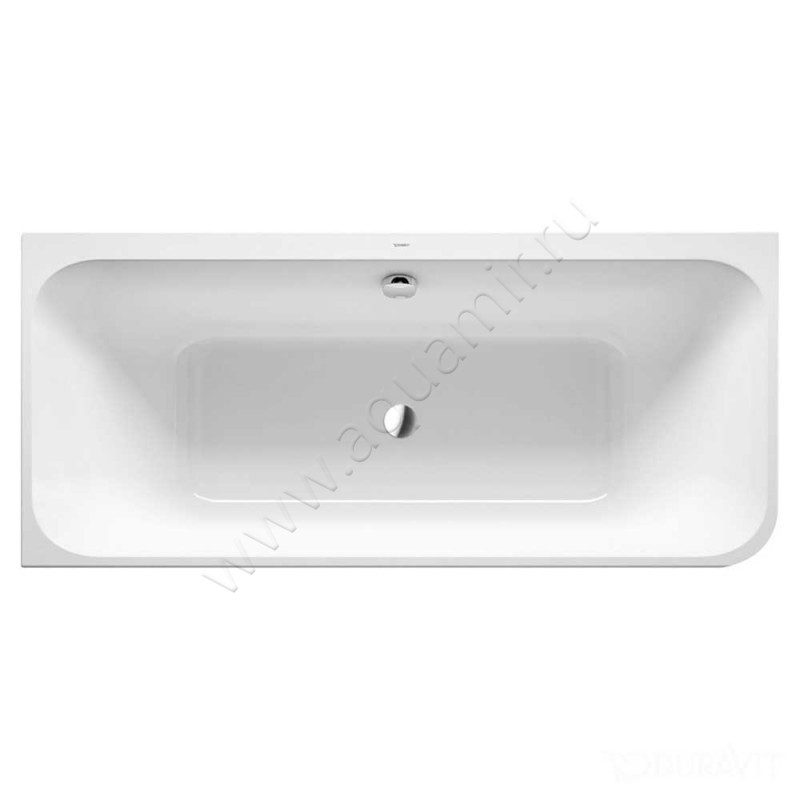 Акриловая ванна Duravit Happy D.2 Plus 180x80, черная 700449800000000 в интерьере