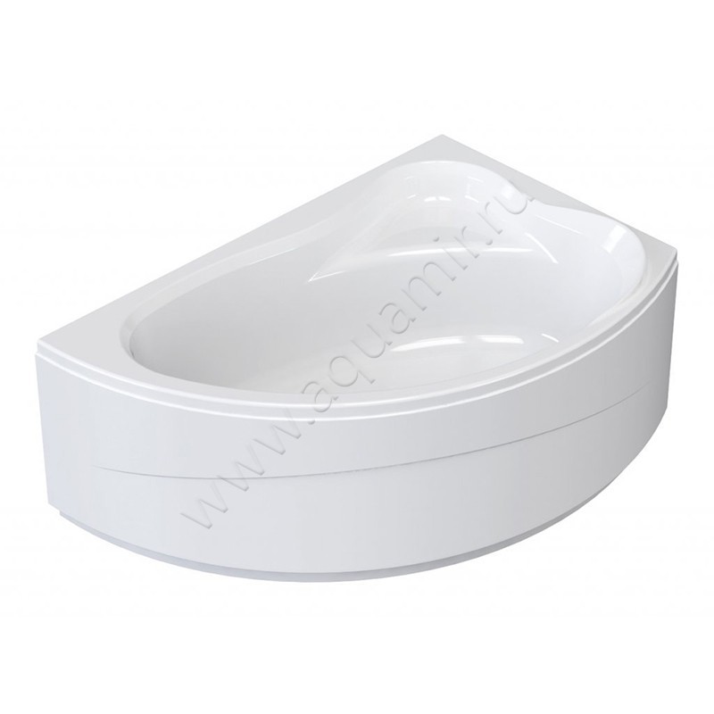 Ванна акриловая Cezares Tebe 150x100 TEBE15010041R в интерьере