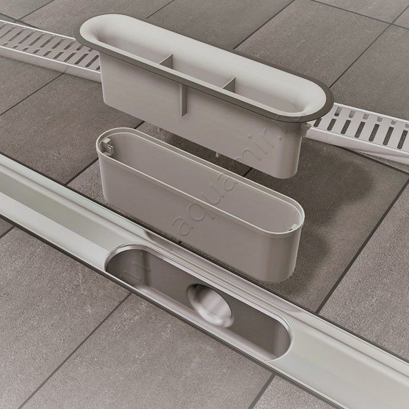 Дренажный канал Aco Showerdrain C 120 см 90108827 в интерьере