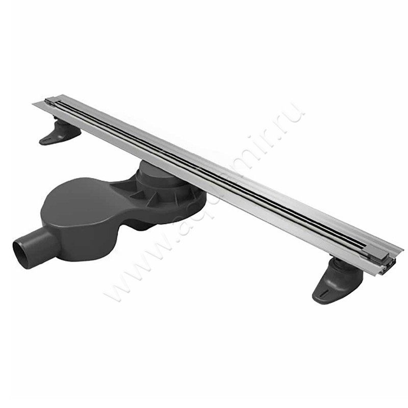 Душевой лоток с решеткой Berges Wasserhaus Super Slim 70 см 090153 в интерьере