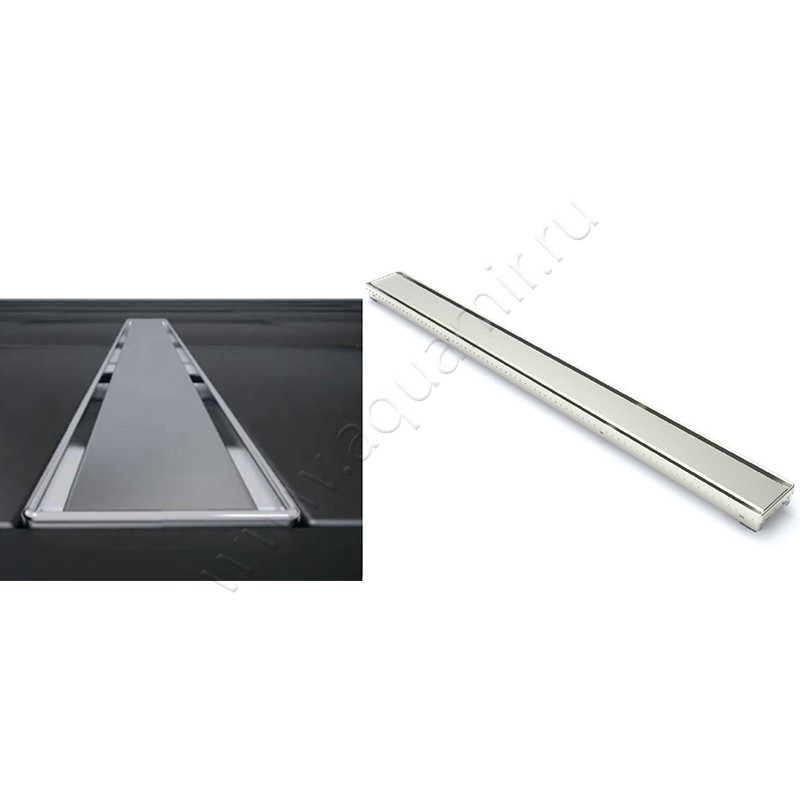 Душевой лоток с решеткой Berges Wasserhaus B1 Keramik 40 см 090115 в интерьере