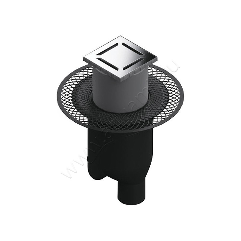 Трап душевой Berges Wasserhaus Platz Norma 090059 в интерьере