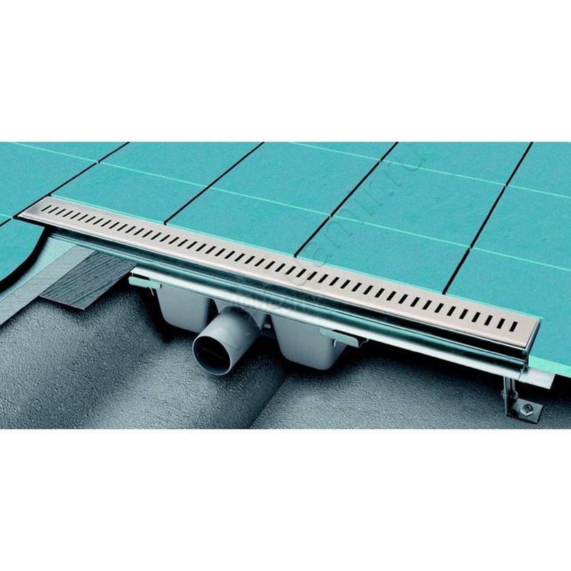 Лоток душевой с решеткой Ravak Zebra X01433 в интерьере