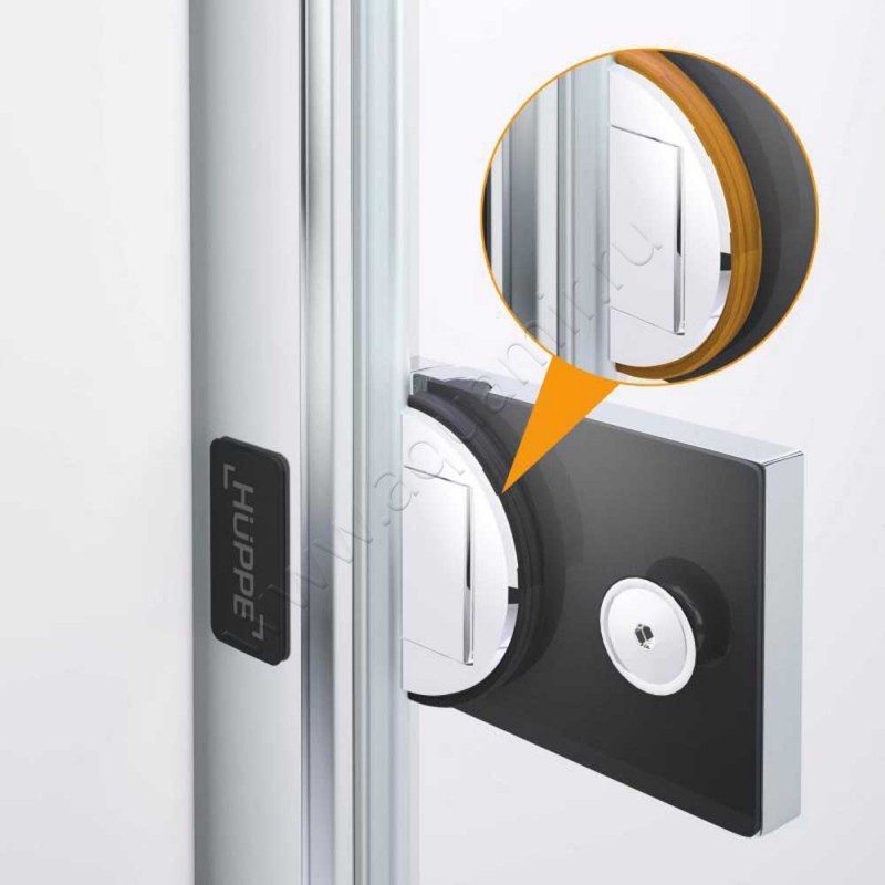 Шторка на ванну Huppe Solva pure ST4801092321 в интерьере