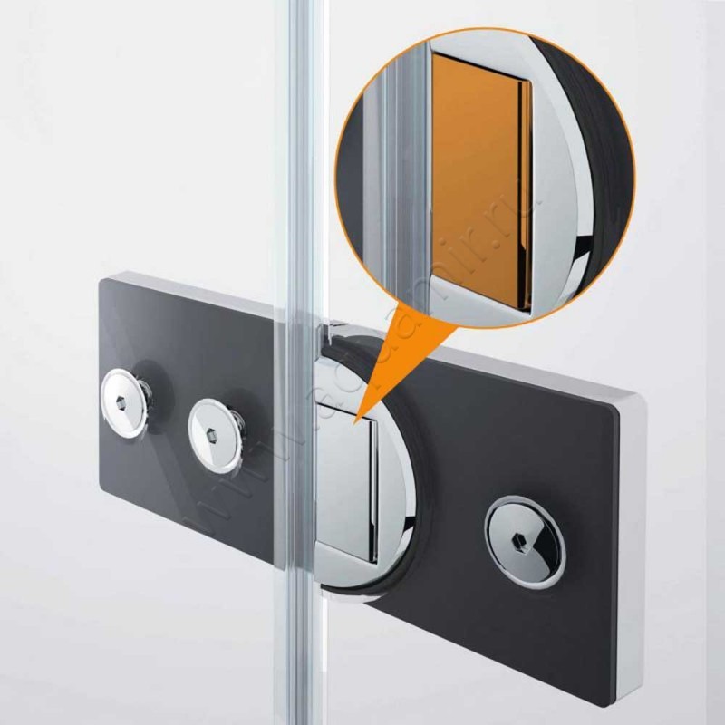 Шторка на ванну Huppe Solva pure SR2181092373 в интерьере