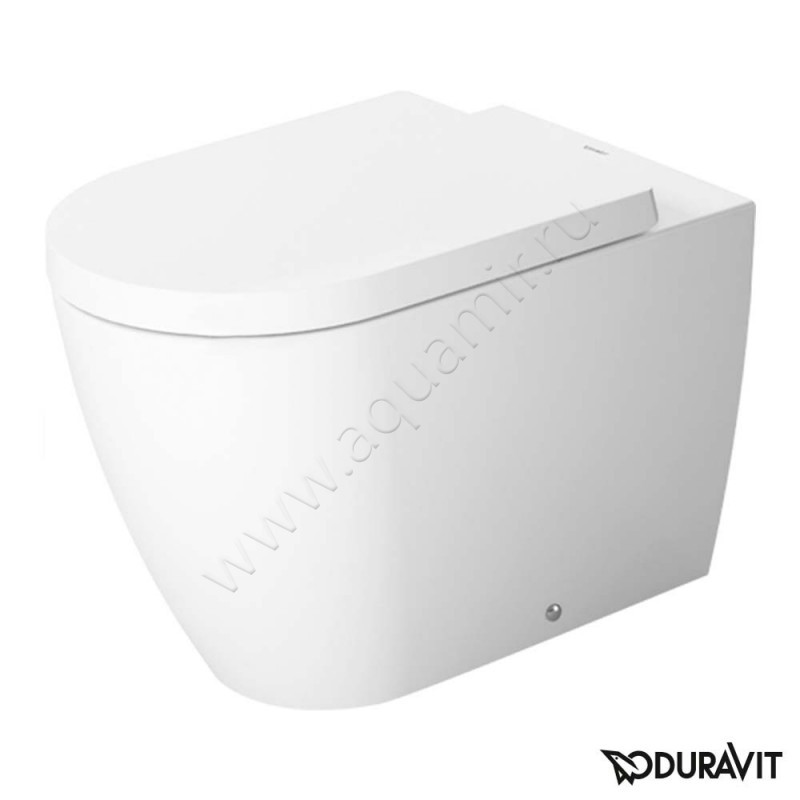 Унитаз приставной Duravit Me By Starck 60 см, безободковый, белый матовый 21690926001 в интерьере