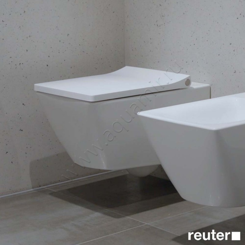 Унитаз подвесной Duravit VIU 48 см, белый, с покрытием hygieneglaze 2573092000 в интерьере