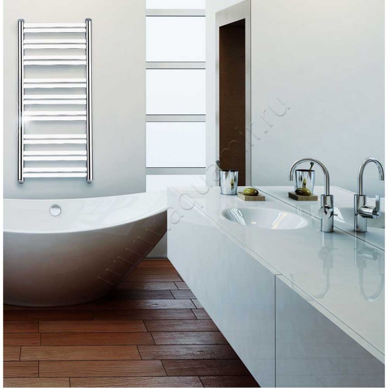 Полотенцесушитель водяной Grota Grande GRANDEW5501640CR в интерьере