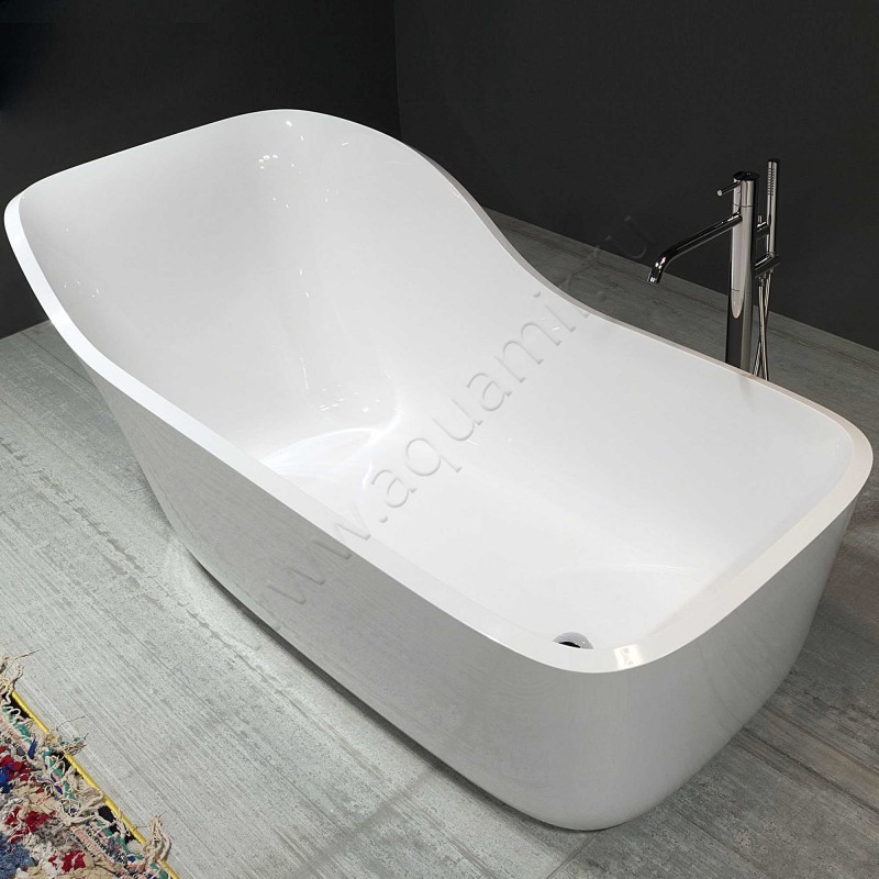 Ванна из минерального литья Antonio Lupi WANDA 178x84 WANDACNS в интерьере