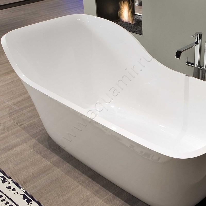 Ванна из минерального литья Antonio Lupi WANDA 178x84 WANDACNS в интерьере