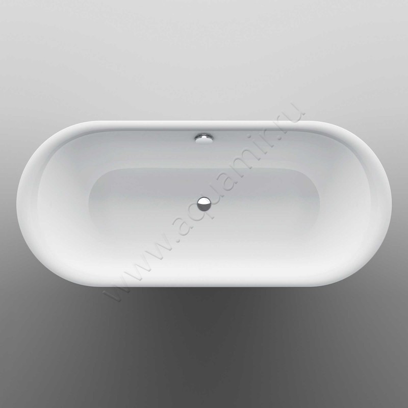 Стальная ванна Bette Lux Oval Highline 190x90 3467000CFXXH в интерьере