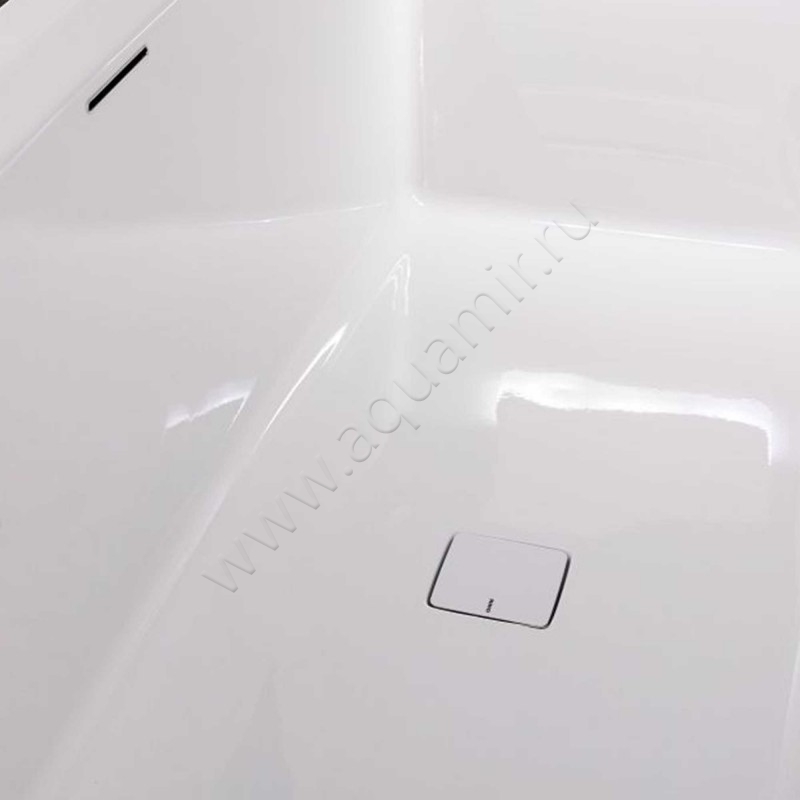 Ванна акриловая Riho Still Square LED 170x75 B100033005 в интерьере