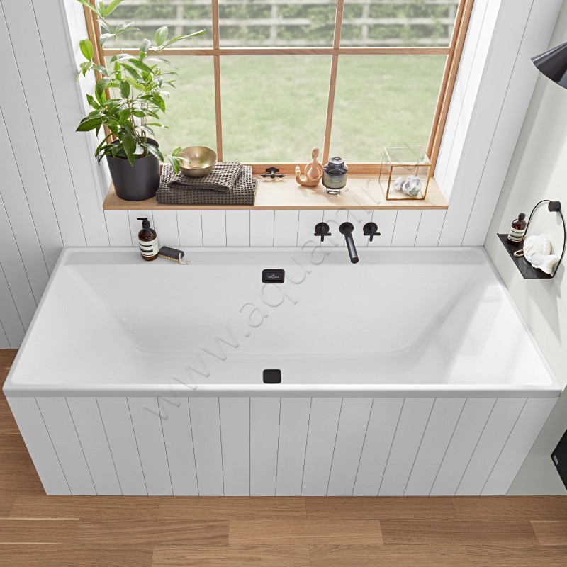 Ванна акриловая Villeroy & Boch Collaro 190x90 UBA199COR2DVRW в интерьере