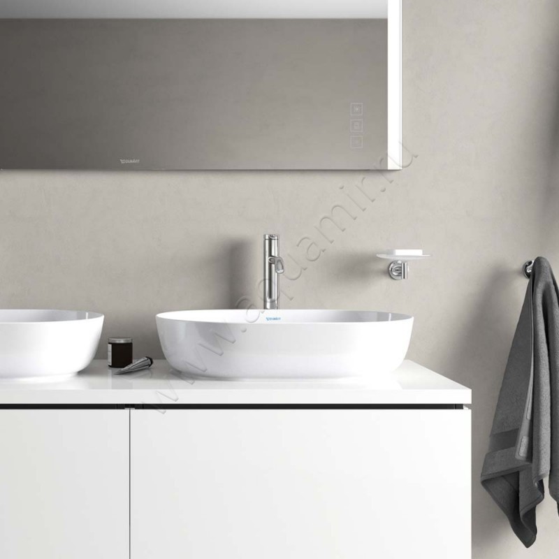 Раковина-чаша накладная Duravit Luv 60 см 03796000001 в интерьере