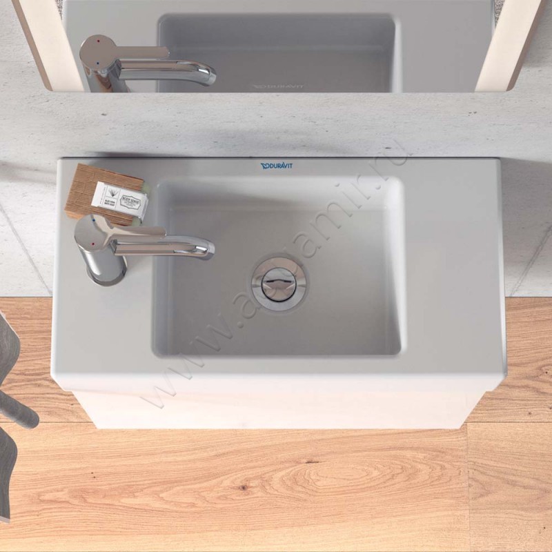 Рукомойник Duravit Vero Air 50 см 0724500009 в интерьере