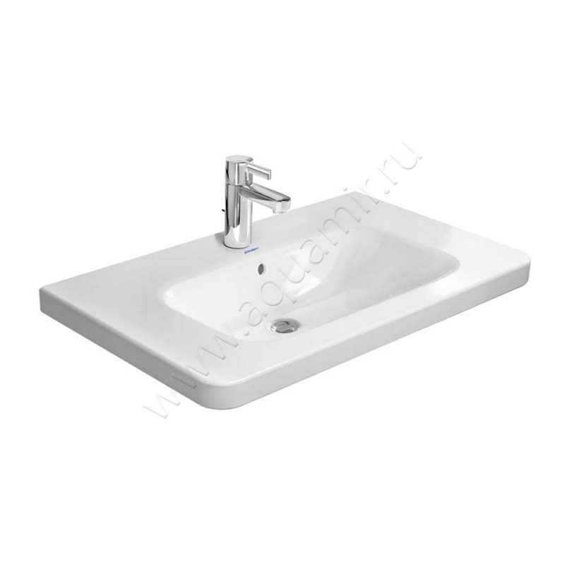 Раковина мебельная накладная Duravit DuraStyle 80 см 23208000001 в интерьере