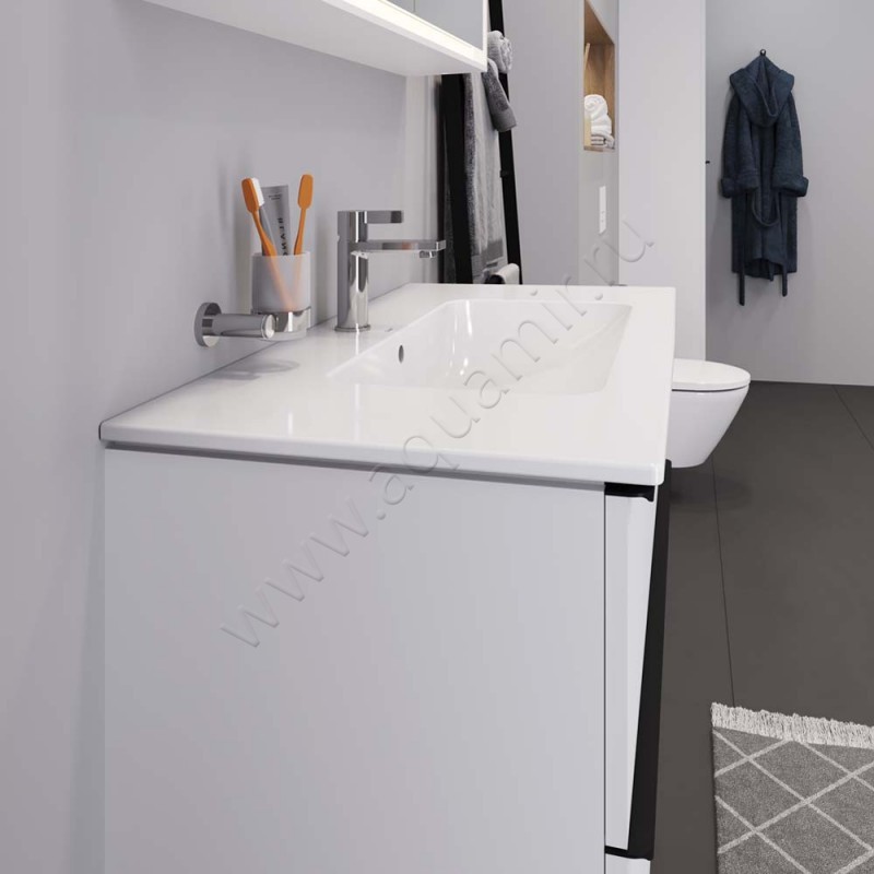 Раковина мебельная накладная Duravit ME by Starck 103 см 23361000001 в интерьере
