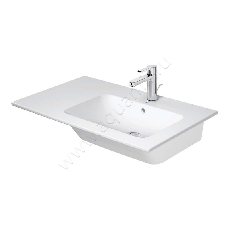 Раковина мебельная накладная Duravit ME by Starck 83 см 23468332001 в интерьере