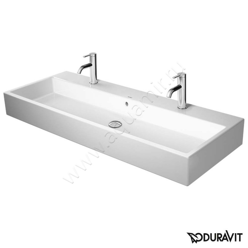 Двойная раковина Duravit Vero Air 120 см 2350120024 в интерьере