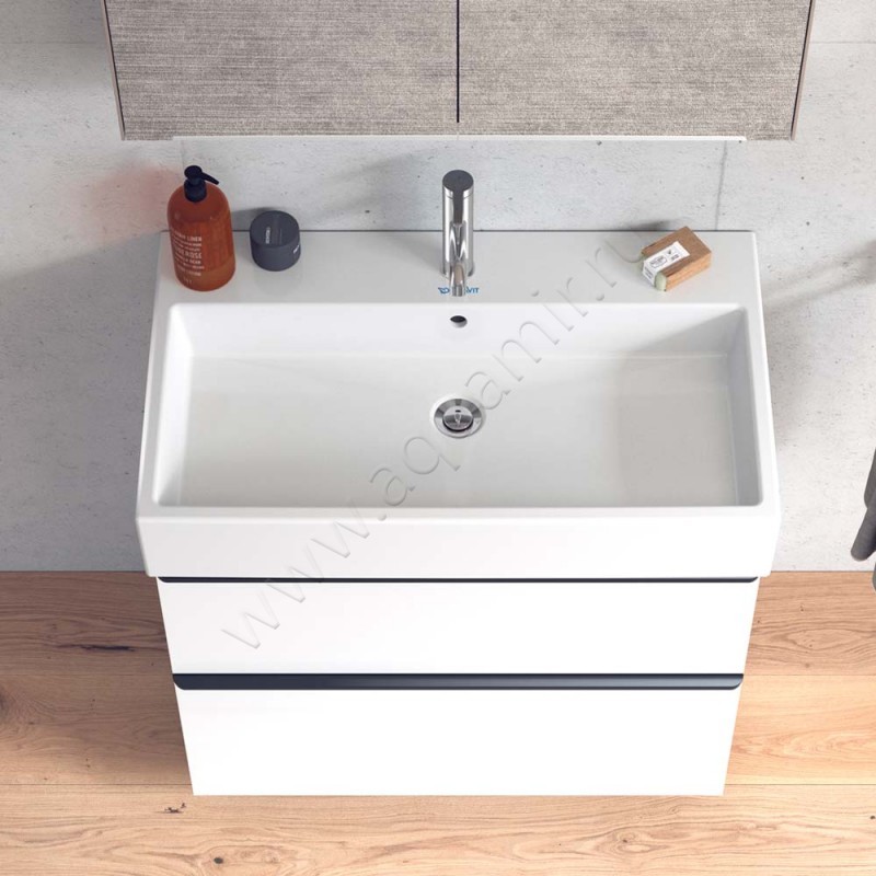 Раковина мебельная накладная Duravit Vero Air 80 см 2350800000 в интерьере