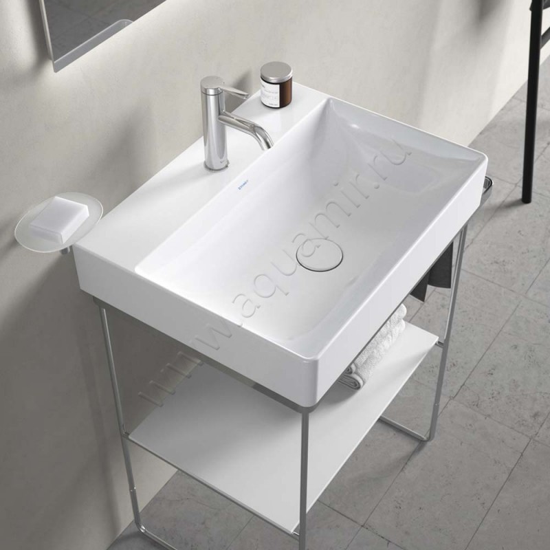 Раковина подвесная Duravit DuraSquare 60 см 2353600041 в интерьере