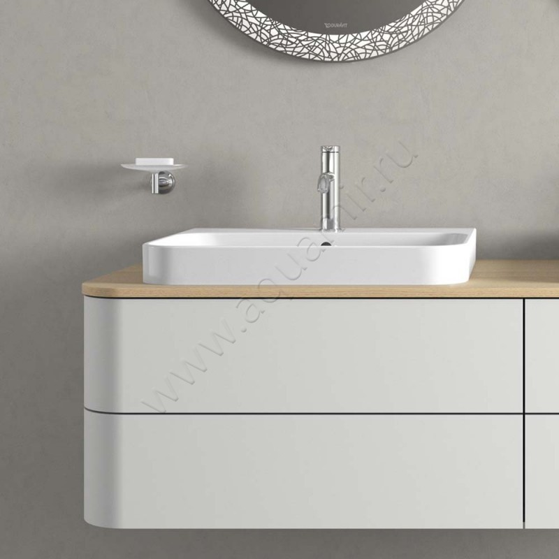 Раковина встраиваемая сверху на столешницу Duravit Happy D.2 Plus 60 см 2360600000 в интерьере