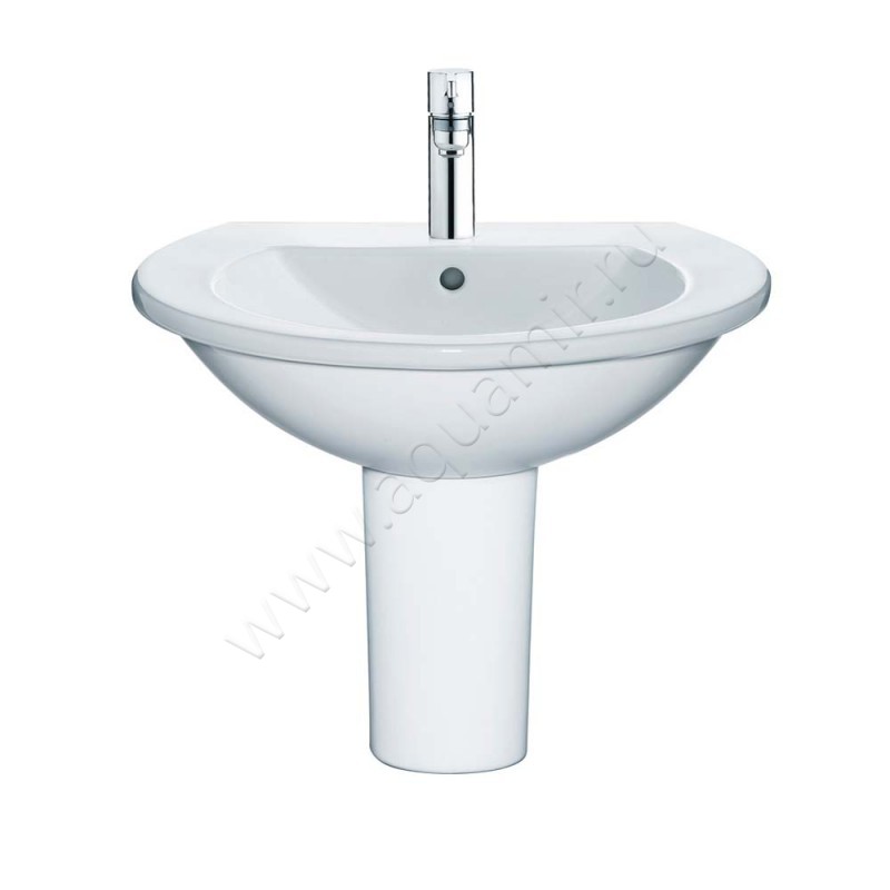 Рукомойник подвесной Duravit Darling New 55 см 26215500001 в интерьере