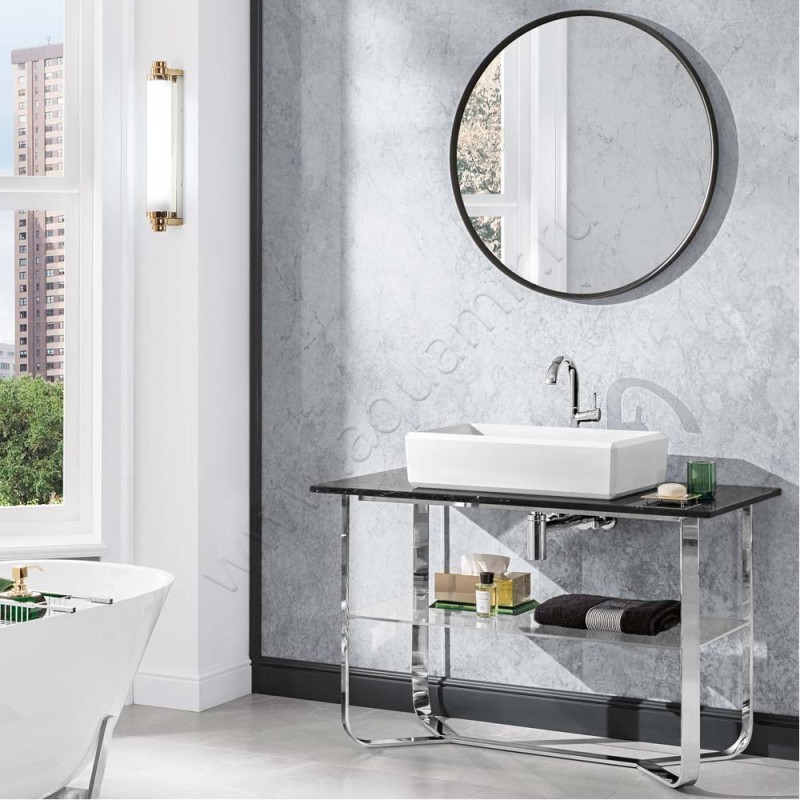 Раковина-чаша накладная Villeroy & Boch Antheus 65 см, фарфор, белый матовый/stone white 4A1065RW в интерьере