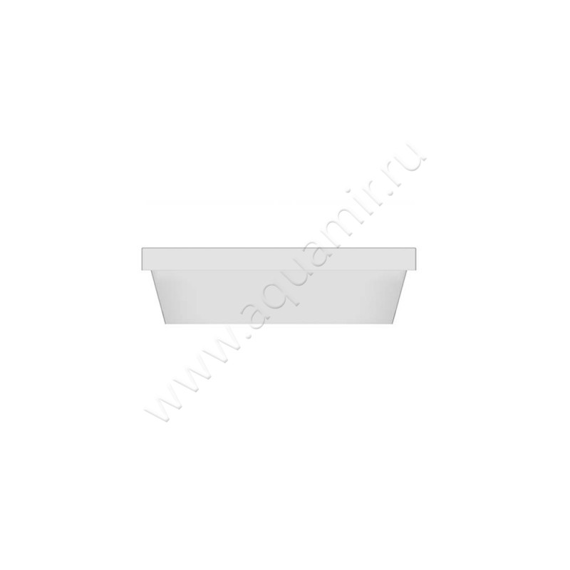 Раковина встраиваемая сверху на столешницу без отверстий Scarabeo Teorema 2.0 60 см 5131 в интерьере