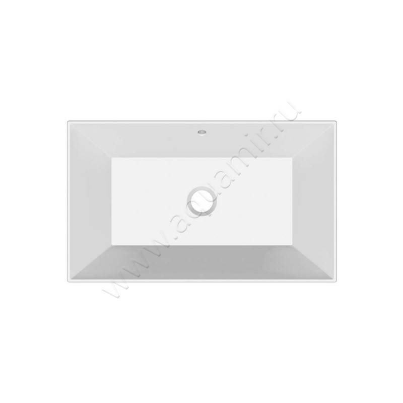 Раковина встраиваемая снизу под столешницу без отверстий Scarabeo Teorema 2.0 60 см 5135 в интерьере