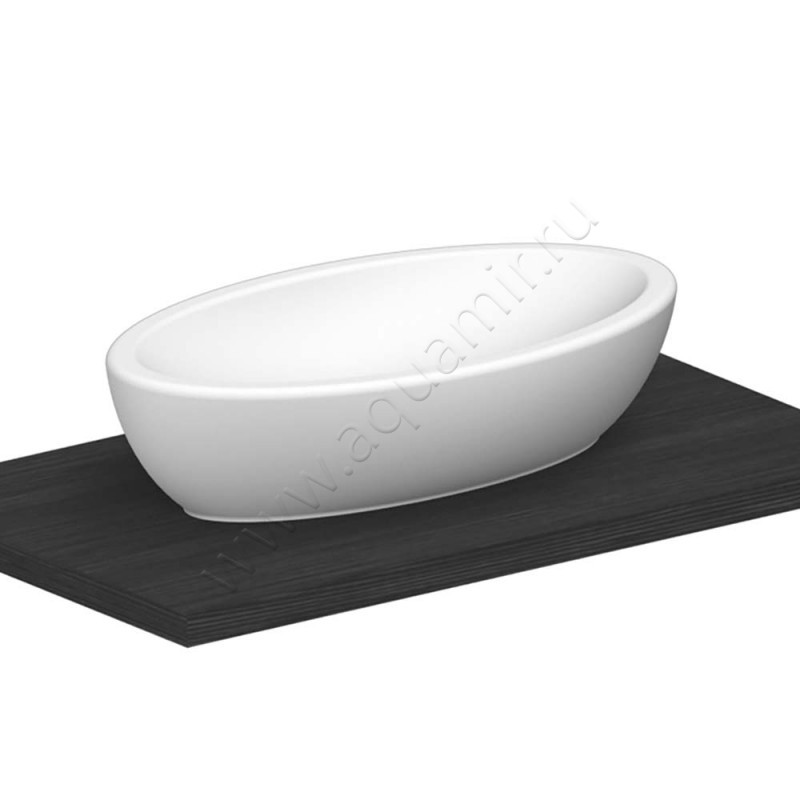 Раковина-чаша накладная Scarabeo Planet 66 см 8111 в интерьере