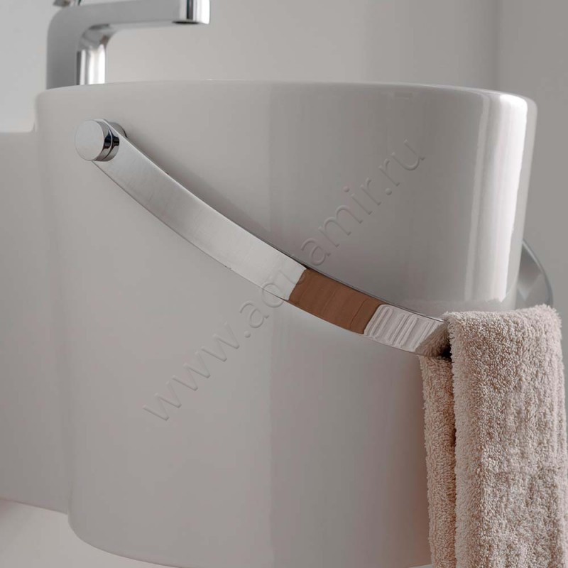 Рукомойник подвесной Scarabeo Bucket 40,5 см 8804 в интерьере