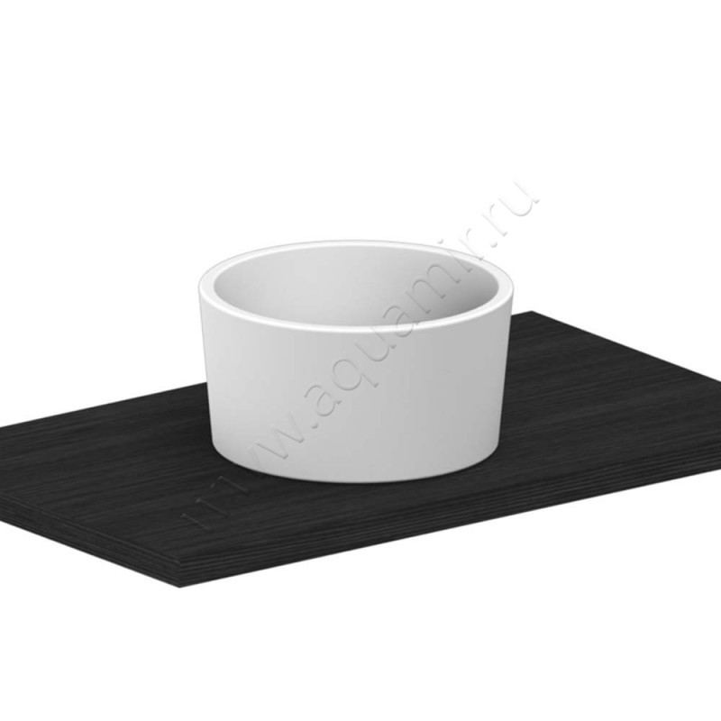 Раковина-чаша накладная Scarabeo Bucket 42 см 8807 в интерьере