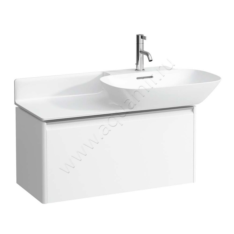 Раковина подвесная Laufen INO 90 см 8133014001041 в интерьере