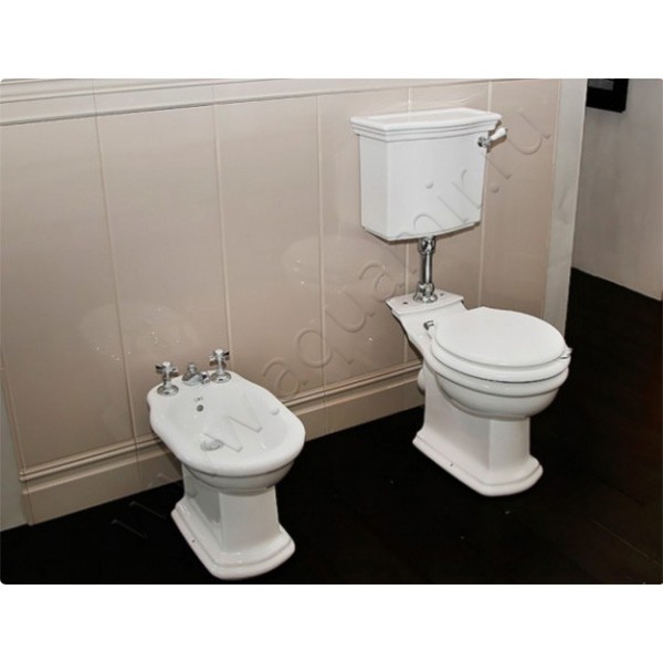 Унитаз приставной Devon & Devon NEW ETOILE 64,5 см, белый IBWCNET в интерьере