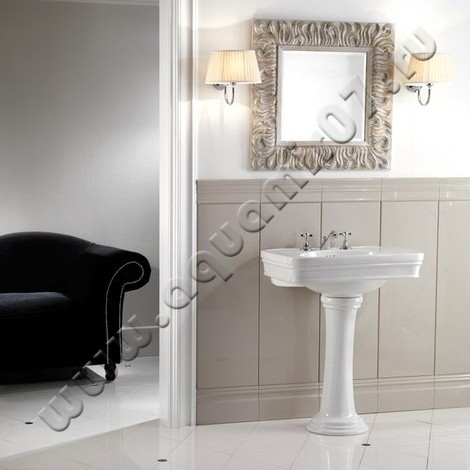 Раковина подвесная Devon & Devon Rose 70 см IBLG13FROSE в интерьере