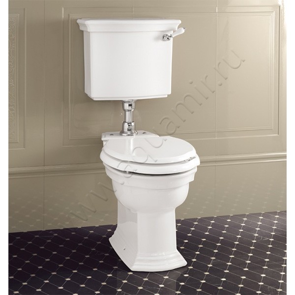 Унитаз напольный Devon & Devon WESTMINSTER 67 см, белый IBWCWES в интерьере