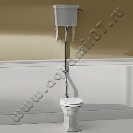 Бачок высокий для унитаза Devon & Devon Westminster IBCAWES в интерьере